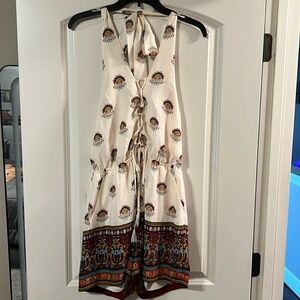 GB Shortall Halter Romper- size junior medium